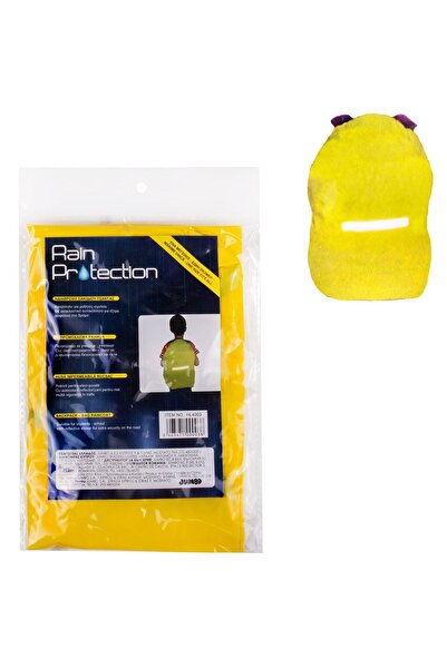 OEM Husă de rucsac galbenă, reflectorizantă, impermeabilă, cu curea elastică