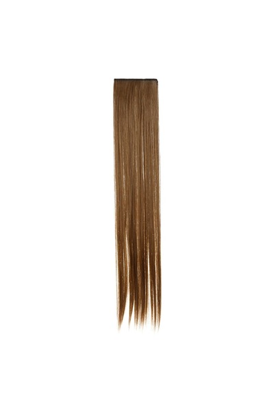 OEM Extensie de păr cu clips, Maro castaniu, 55cm