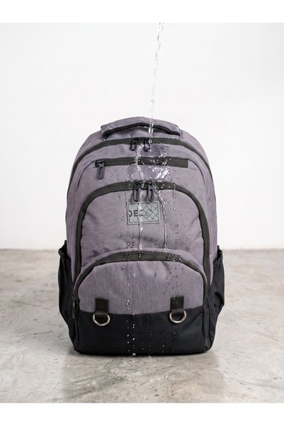 Gigi Luxe Unisex Αδιάβροχη υφασμάτινη τσάντα σχολικής τσάντας πολλαπλών θέσεω...