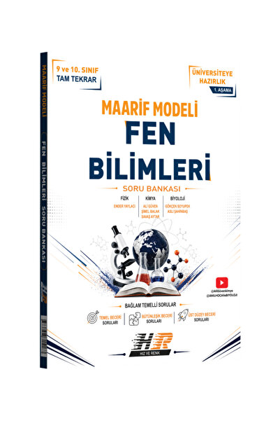 Hız ve Renk Yayınları Hız ve Renk Maarif TYT Fen Bilimler Maarif Modeli 1. Aş...