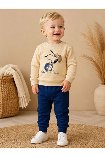 Organic Product DimpleBaby Baby Character Printed Daily Tracksuit Set 0-24 Mo...
