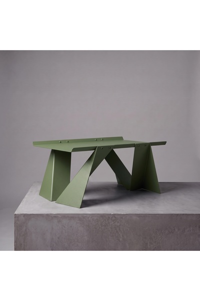 modilab Metal Orta Sehpa/ Modern Endüstriyel Geometrik Tasarım/ Geometrik Sal...