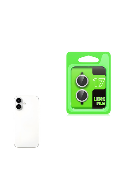 zore iPhone 17 Camera Lens Protector Metal Fully Compatible Premium Omsy