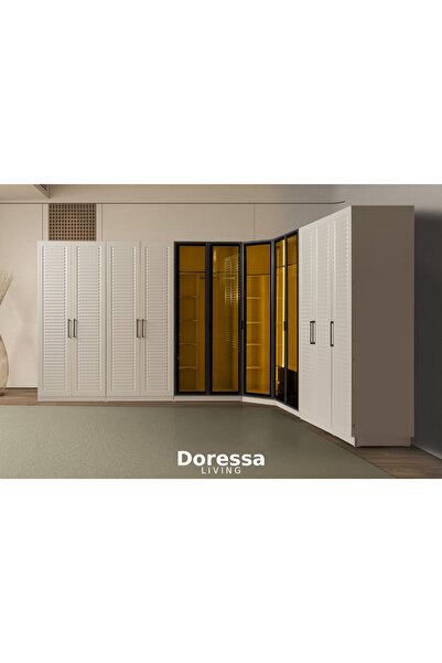 Doressa Living Lossa Moon Köşe Gardırop