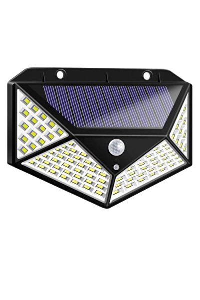 Velaris Lămpi solare cu 100 LED-uri, Panou Solar și Senzor de Mișcare, Ilumin...