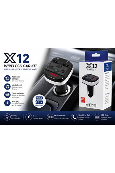 Hello FM Transmitter X12 - Çakmaklıktan Müzik Dinleme - Fm Çevirici