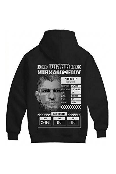 SVART WEAR Khabib Nurmagomedov Designed Printed Unisex Oversize 100% Cotton S...