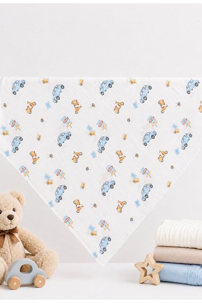 Zümra Baby Multi-Purpose Muslin Blanket, Muslin Newborn Baby Blanket, 100% Co...