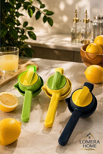 Lomera Home Manual Lemon Squeezer – with Practical and Powerful Squeezing Mec...