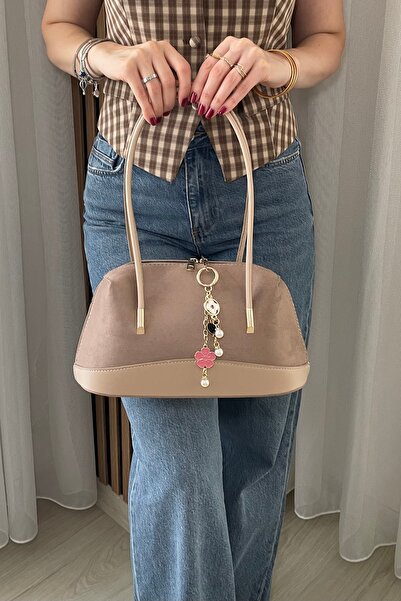 Fibag Women's Mink Shoulder Bag - with Charm Gift