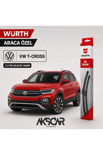 VW T-Cross Uyumlu 2’li Ön Silecek Takımı