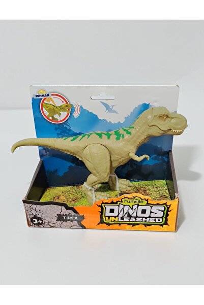 Sunman FunVille Dinos Unleashed T-REX Oyuncak Dinozor - Sesli ve Hareketli Fi...