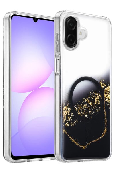 Bezos Onegif Samsung Galaxy A07 4g Compatible Lotus Glitter Magsafe Cover - B...