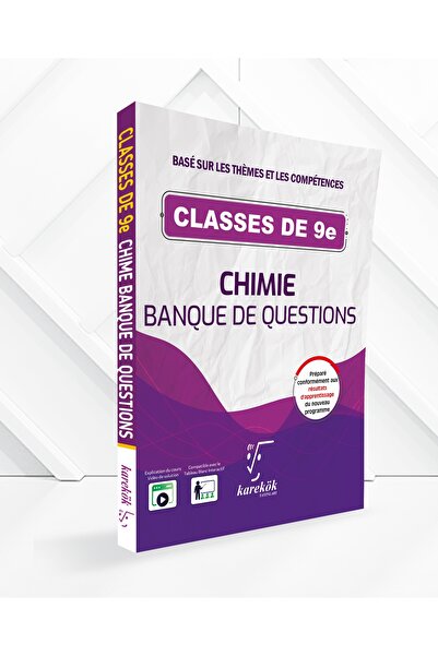 Karekök Yayınları 2026-2027 MÜFREDAT CLASSES DE 9e CHIMIE COMPÉTENCESBANQUE D...