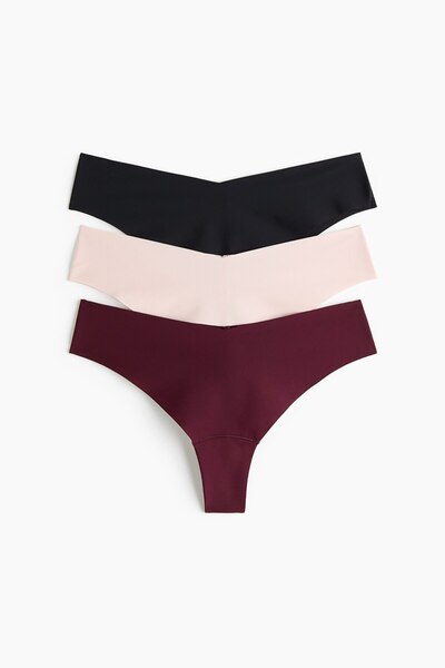 H&M 3'lü İz Yapmayan Brazilian Külot