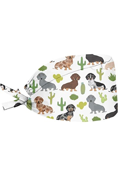 JoyLamoria Novelty Printed Cap with Sweatband Women Men Adjustable Tie Back H...