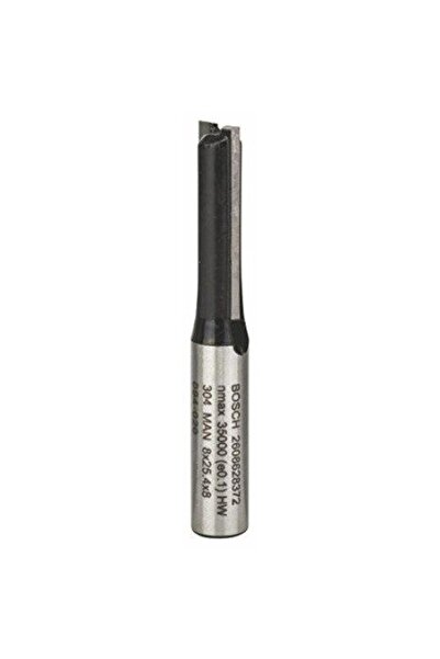 Bosch 2608628372 Freză de canelat extra-lungă cu 2 tăișuri, 8 x 25 mm