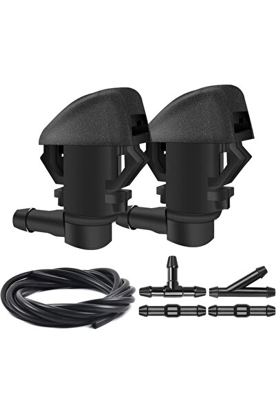 HAOBOSS HAOBO Windshield Washer Nozzles Kit, Front Windshield Washer Nozzle A...