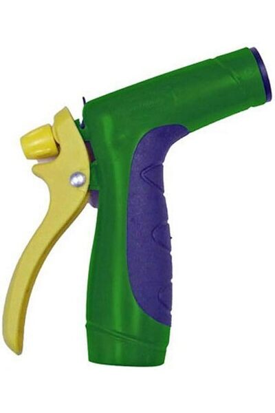GREEN THUMB Plastic Garden Hose Spray Nozzle, Adjustable Twist Spray from Fin...