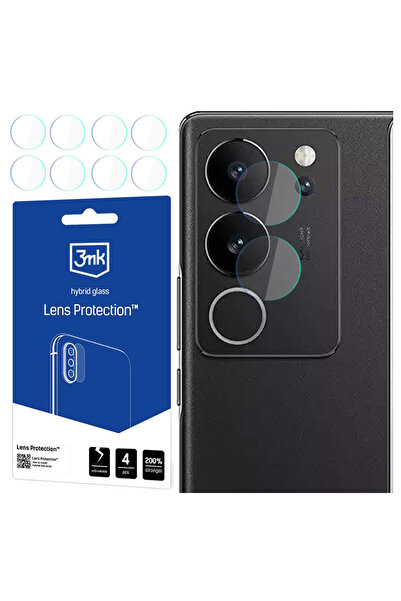 3MK Protecție lentilă pentru Vivo V29 5G și protecție ecran și lentilă cu str...