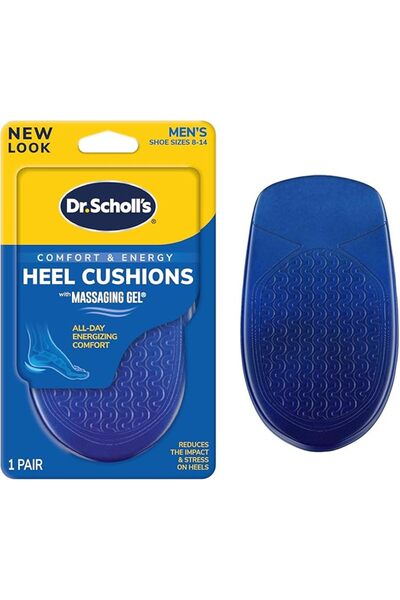 Dr. Scholl's HEEL CUSHIONS with Massaging Gel Advanced // All-Day Shock Absor...
