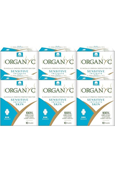Corman Organyc Organyc - 100% Certified Organic Cotton Feminine Pads - Sanita...