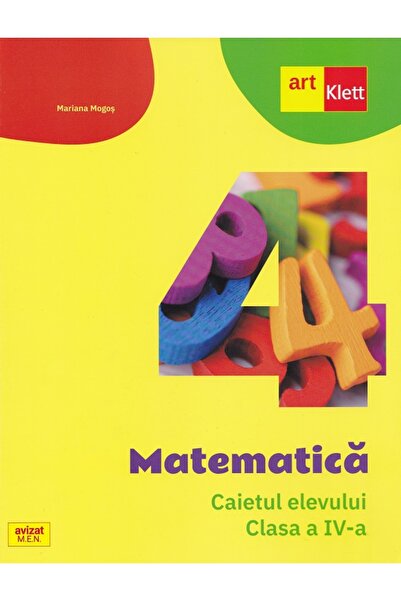 Grupul Editorial Art Matematica - Clasa 4 - Caietul elevului Ed.2024 - Marian...