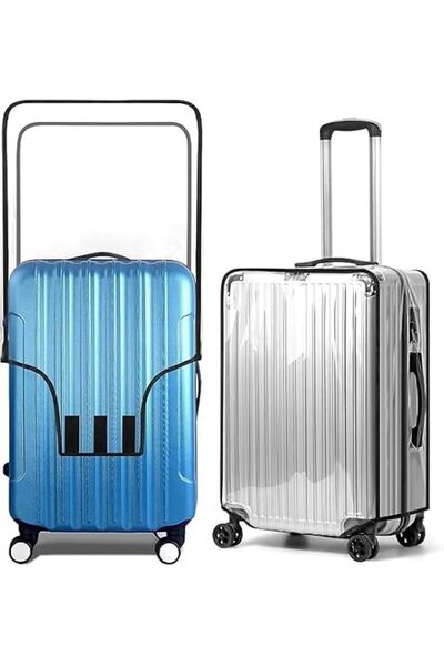 Aissiora Premium PVC Luggage Protector - Waterproof, Dustproof & Anti-Scratch...