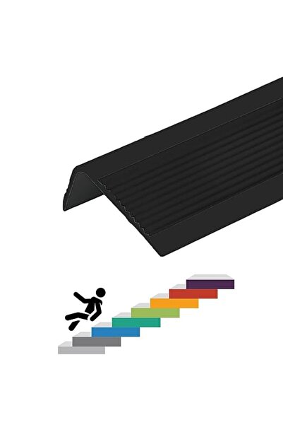 MAKINGTEC Stair Leading Edge Protector, Waterproof Anti-Slip Rubber Step Adhe...