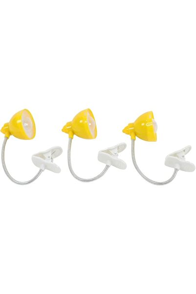 Lawazim Multifunction Clip LED Light 3 Piece Yellow White |Flashlight | Lamp ...