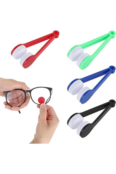 GENERAL 4-Piece Mini Sunglasses Cleaning Tool Microfiber Glasses Cleaner Soft...