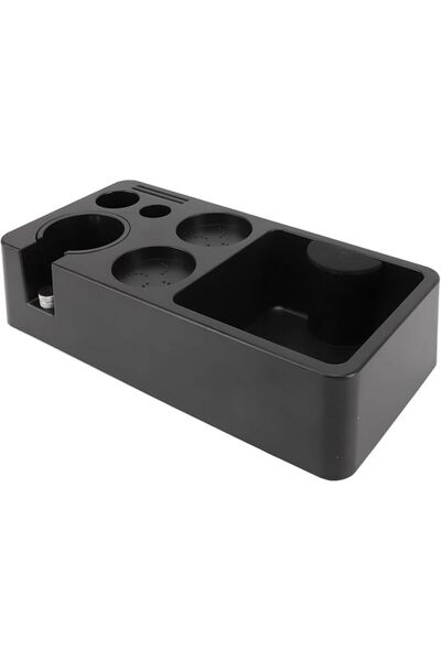 fannay Espresso Knock Box, Espresso Coffee Organizer Box Tamping Station for ...