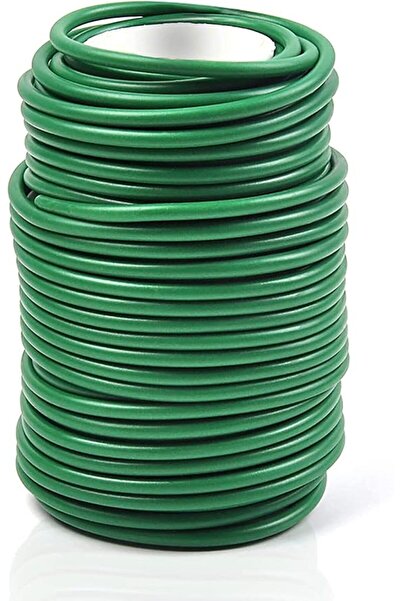 KASTWAVE Garden Plant Wire Tie, Plant Tie, Tie Soft Twist Plant Ties - Green ...