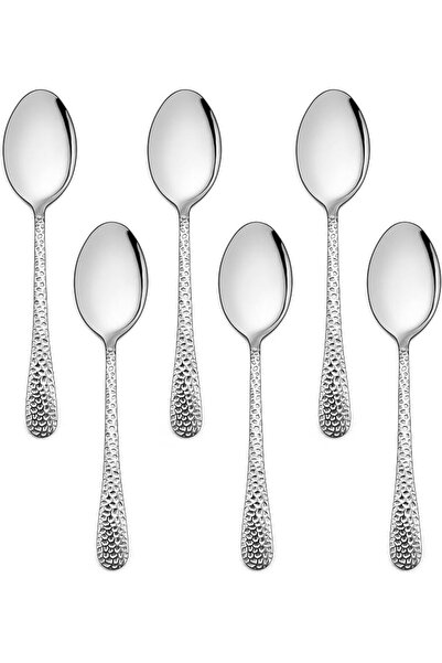 GENERAL E-far Stainless Steel Kids Spoons, 6PCS for Toddler Preschooler Children
