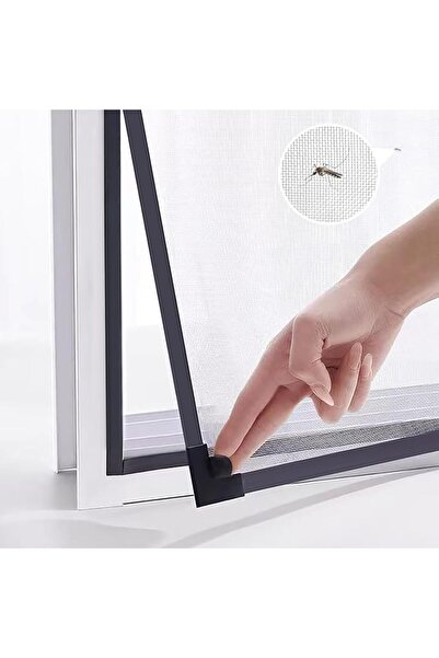 ALMEKAQUZ Magnetic Window Screen, DIY Window Screen Anti Mosquito Mesh Window...