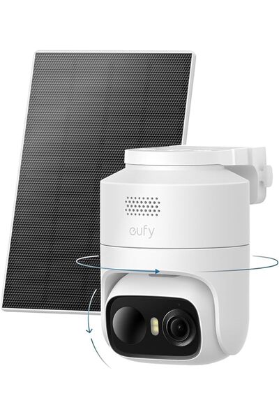 Eufy Security كاميرا أمان لاسلكية خارجية تعمل بالطاقة الشمسية eufyCam C37 بدق...