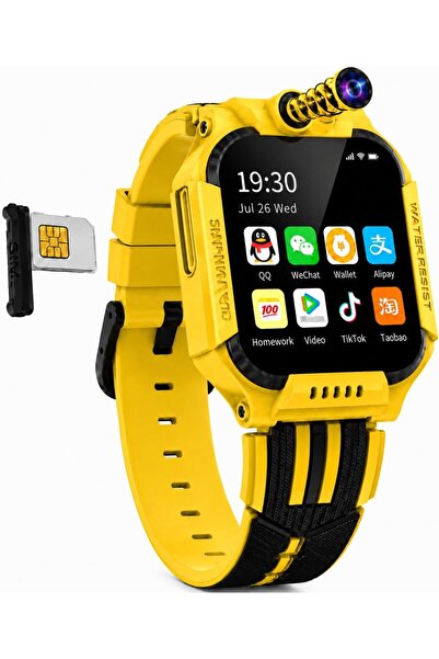 Hope Kids Smart Watch for Boys & Girls with SIM Card & GPS Tracker HD Selfie ...