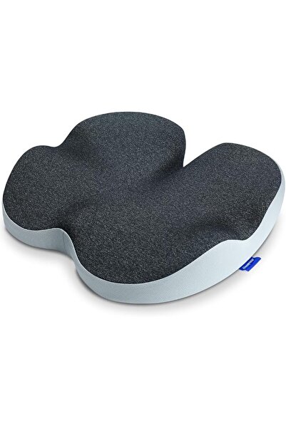 Oxsaytee Memory Foam Seat Cushion Black, Orthopedic Ergonomic Support Pillow