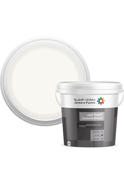 Jazeera Paints Green Interior Wall Paint Quarter Gloss 900ml (Color:Flat White)