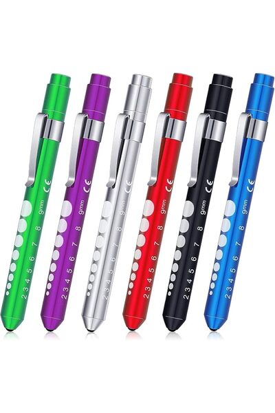 SYOSI Mini LED Flashlight, Small Handy Reusable LED Torch Pen Flashlight with...