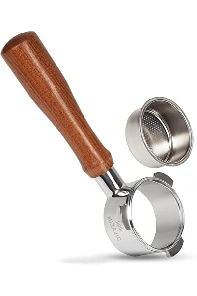 MIZAJIC 51mm Bottomless Portafilter for Homix Edoolffe, Saachi, Ariete Coffee...