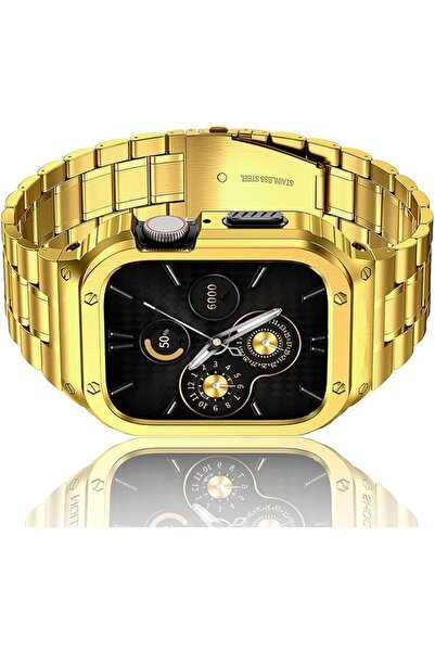 GENERAL حزام ساعة أبل مع غطاء متوافق مع سلسلة iWatch Ultra (49 مم) 8/7 (45 مم...