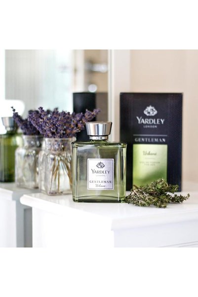 YARDLEY Yardle London Gentleman Urbane Luxury Fragrance Edp عطر، خشب الصندل، الباتشولي والمسك، 100مل