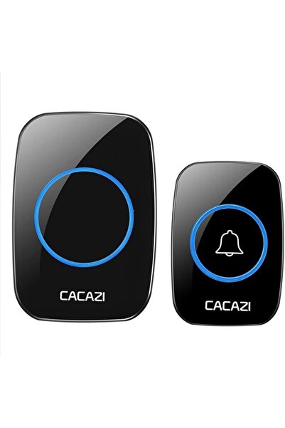 KATGROCHIR Wireless Doorbell, Plug in Waterproof Cordless Doorbell with LED F...