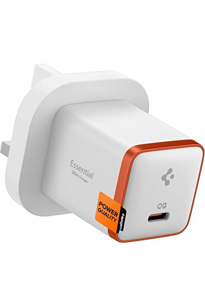 Spigen Caseology شاحن حائط سريع Spigen GaN بقوة 30 واط مع منفذ USB-C يدعم تقن...