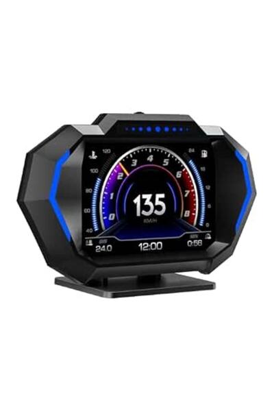NALACAL HUD Heads Up Display for Car, OBD+GPS Multi-Data Monitor Digital Spee...