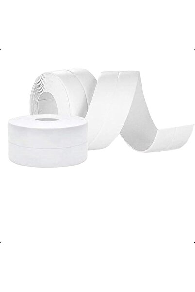 Arabest Caulk Strip, 38mm x 3.2m 2 Pack Self Adhesive PVC Sealant Tape, Water...