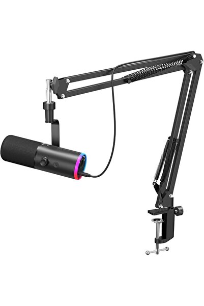 TONOR ميكروفون ديناميكي USB/XLR للألعاب على الكمبيوتر والبث المباشر، طراز TD5...