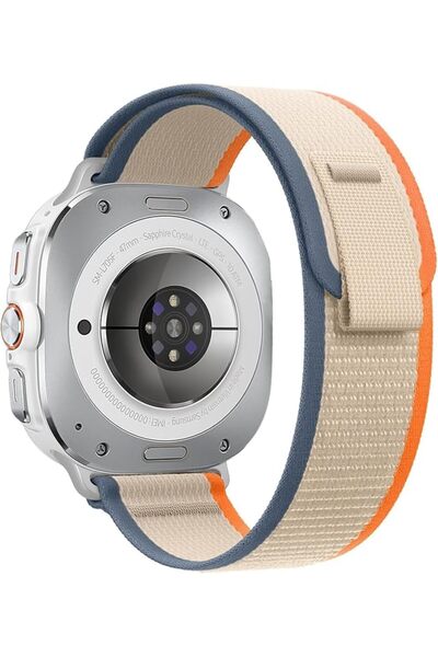 X SPRING Nylon Sport Band, Compatible with Galaxy Watch 7 Ultra 47mm, Adjusta...