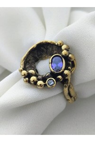 Stoneage Zircon Stone Ring -